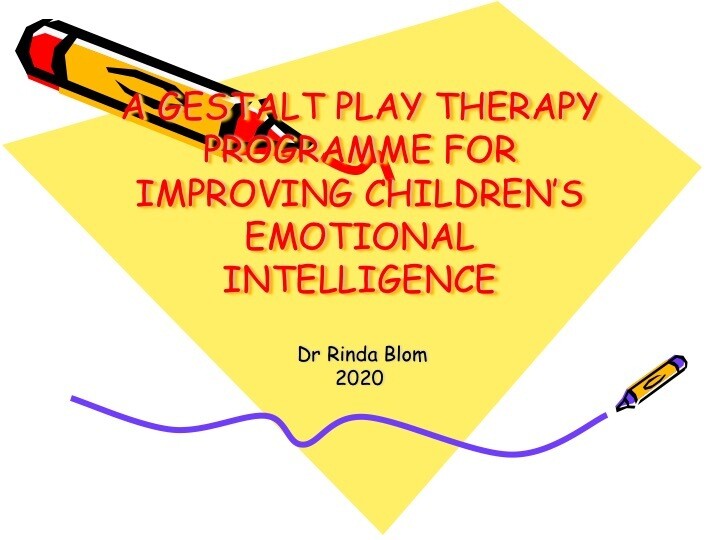 Gestalt play therapy programme to improve primary school children&#39;s emotional intelligence