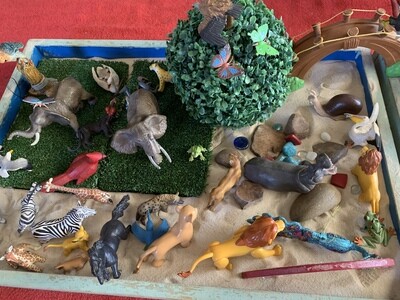 Sand tray and applied sand tray interventions
