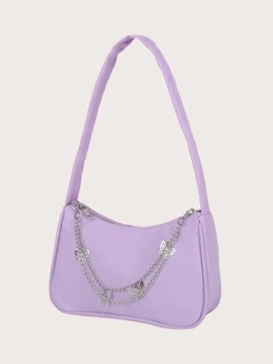 Mini Minimalist Chain Decor Shoulder Bag