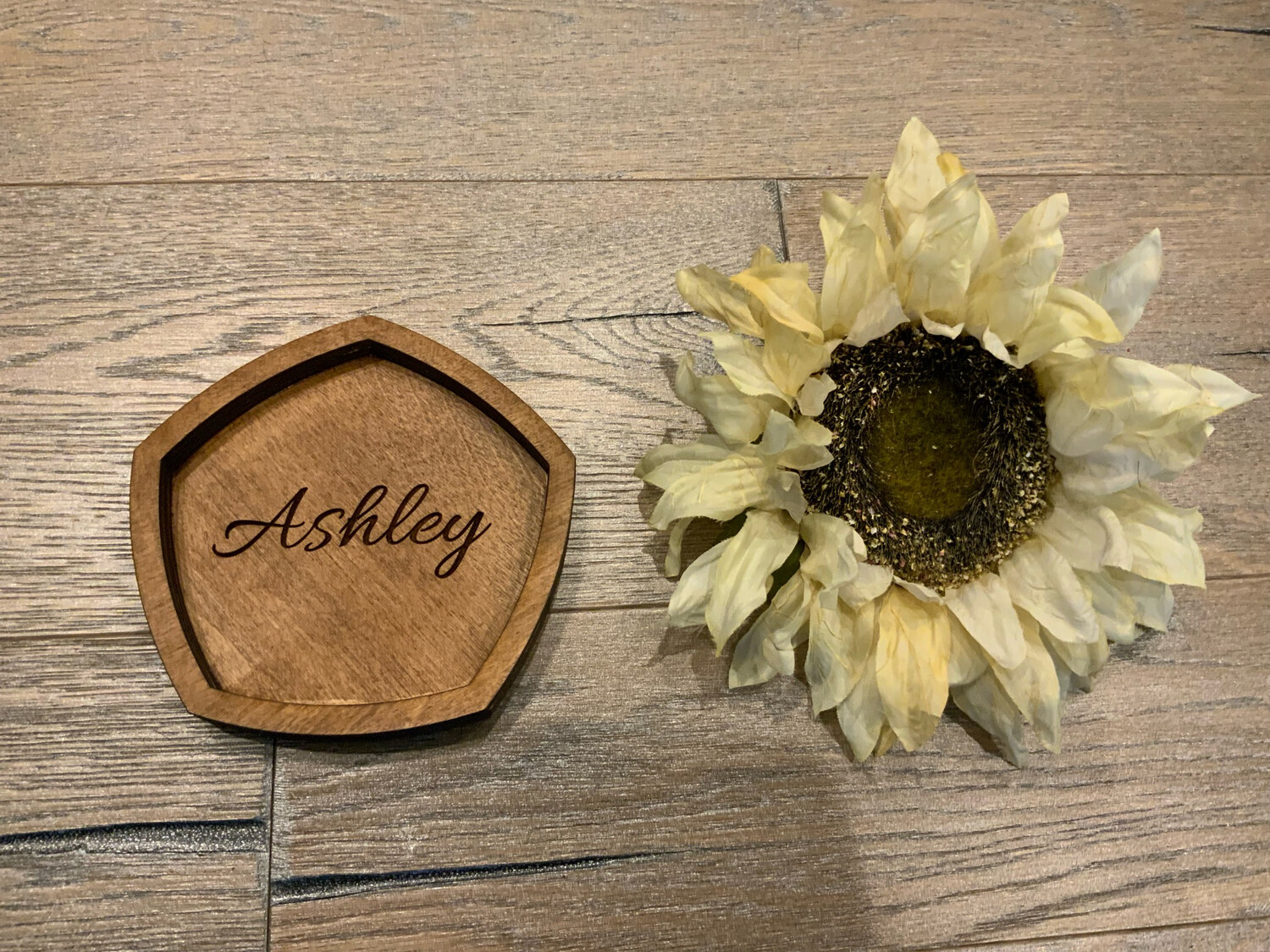 Custom Wooden Laser Trinket Tray