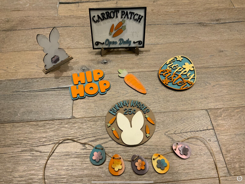 Easter Tier Tray Decor