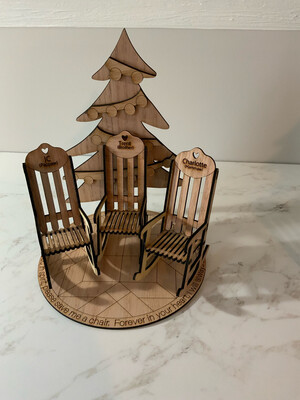 Memorial Chair Customized Gift