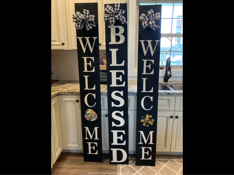 Porch Board 6 Foot With Interchangeable Sets (Set A Or Set B)