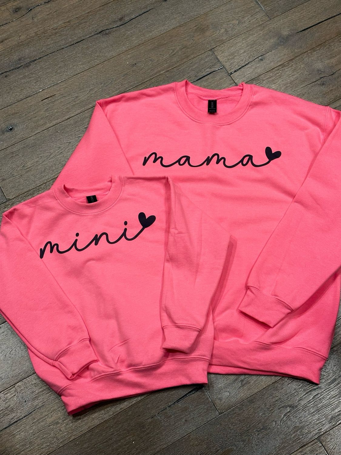 Mama And Mini Sweatshirt Sets