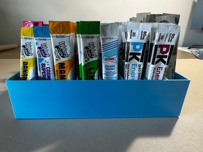 3D printed drink mix container