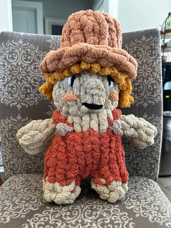 Plushie scarecrow