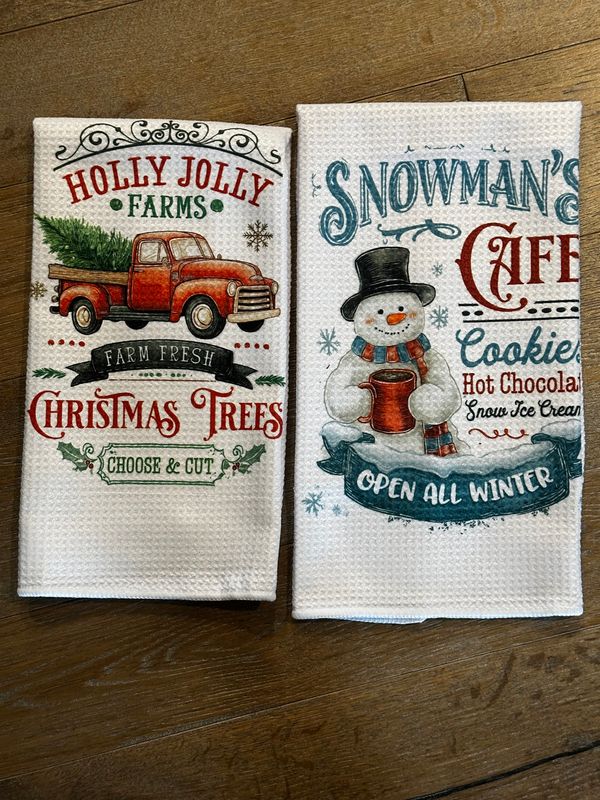 sublimated kitchen tea towels