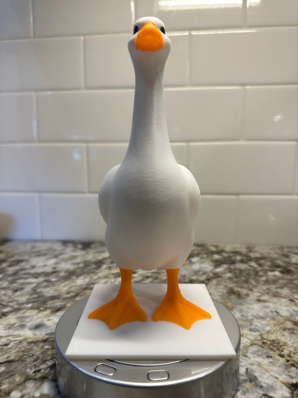 3D printed goose