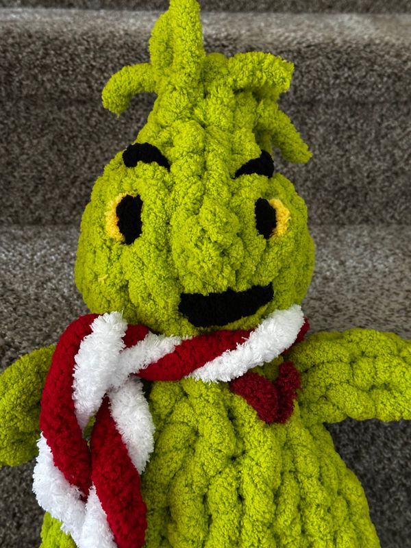 Grinch plushie