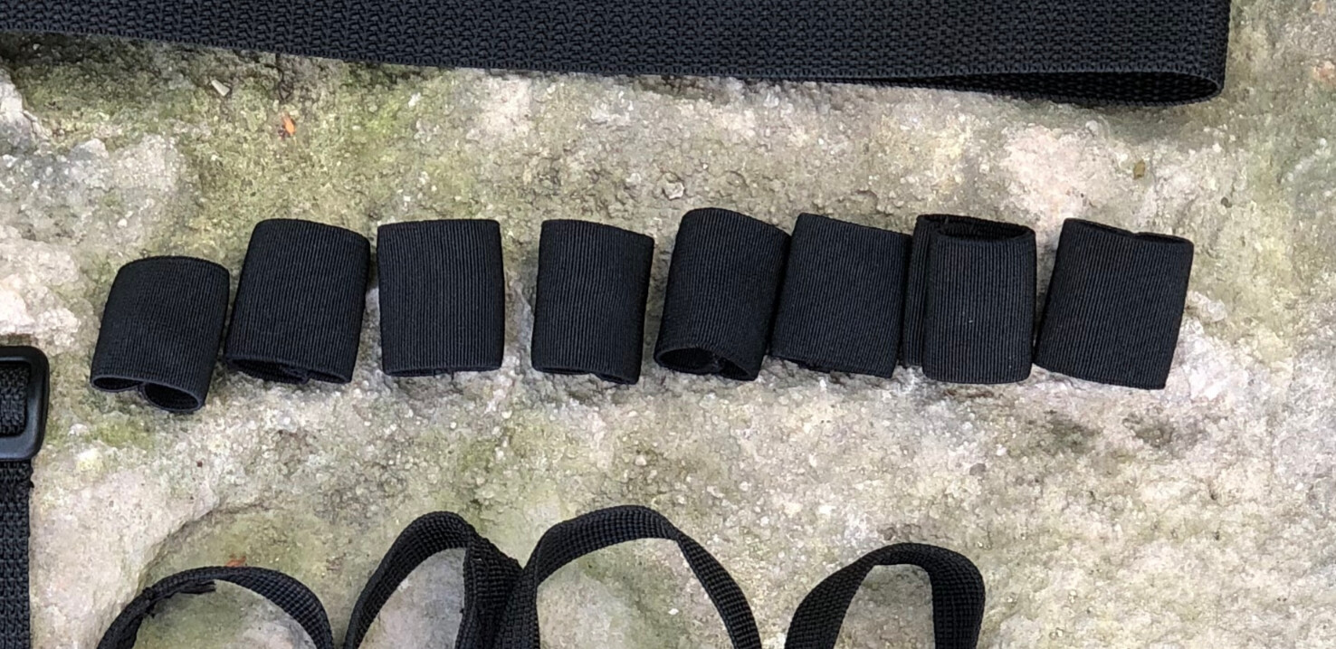 Комплект крепежных резинок для сумок торба XL Enduro (8 штук)