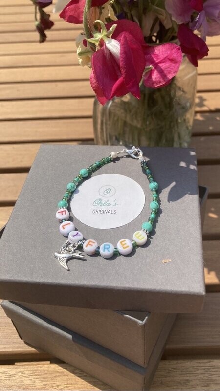 Personalised Message Bracelet