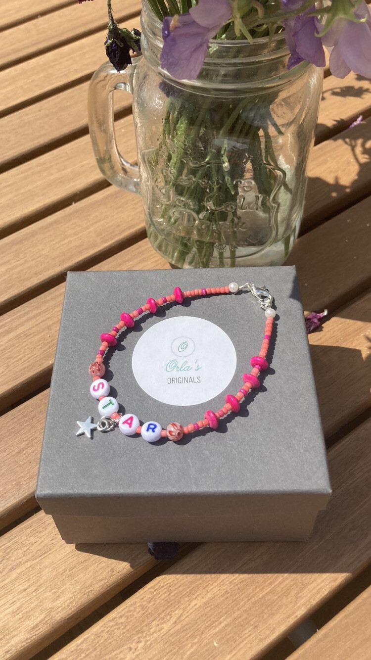 Personalised Message Bracelet