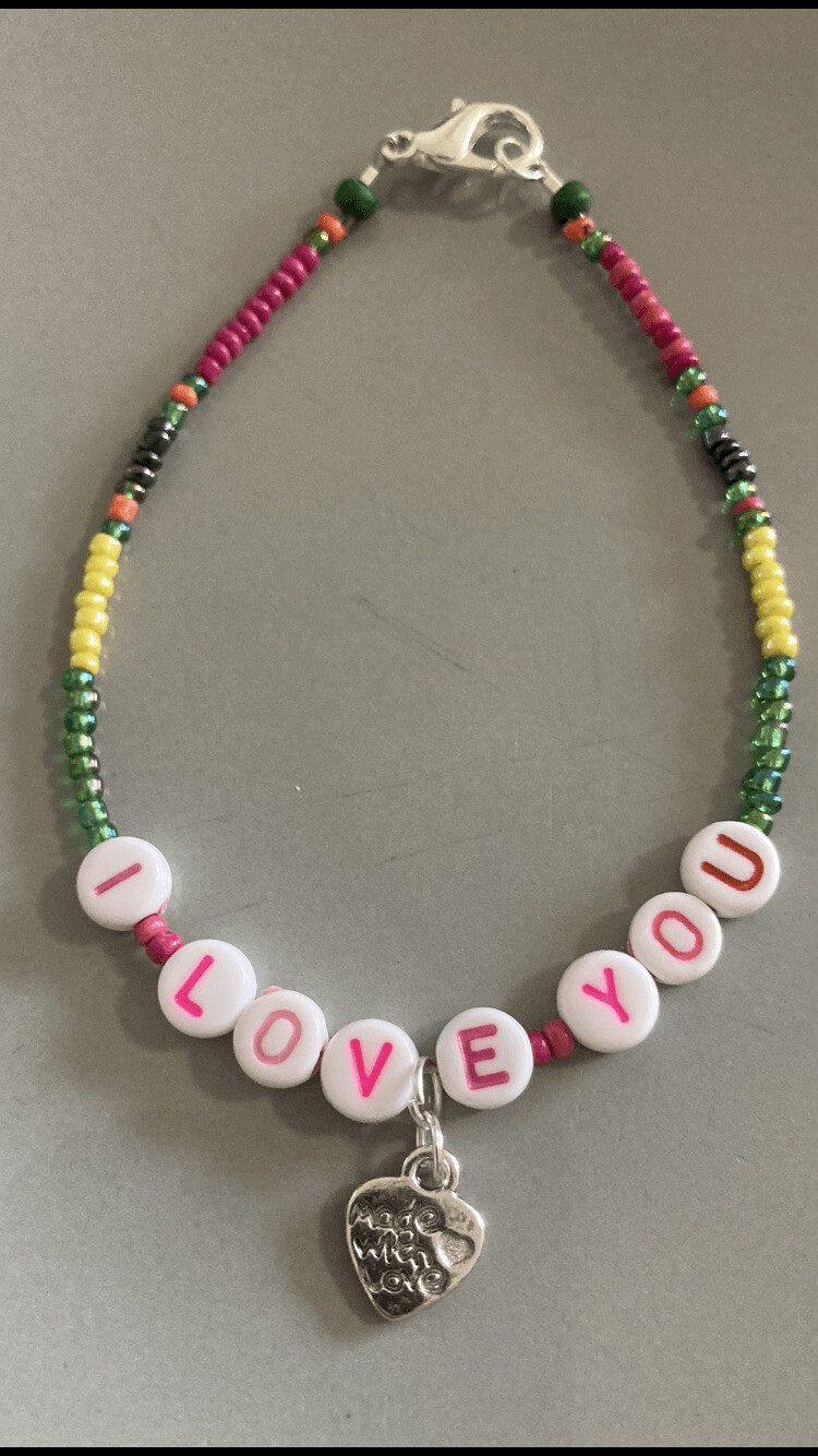 Personalised Message Bracelet