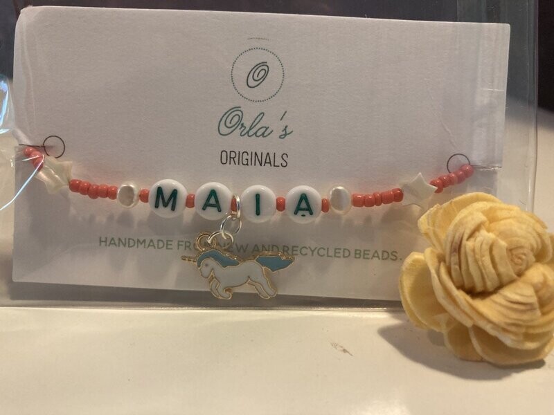 Personalised Message Bracelet
