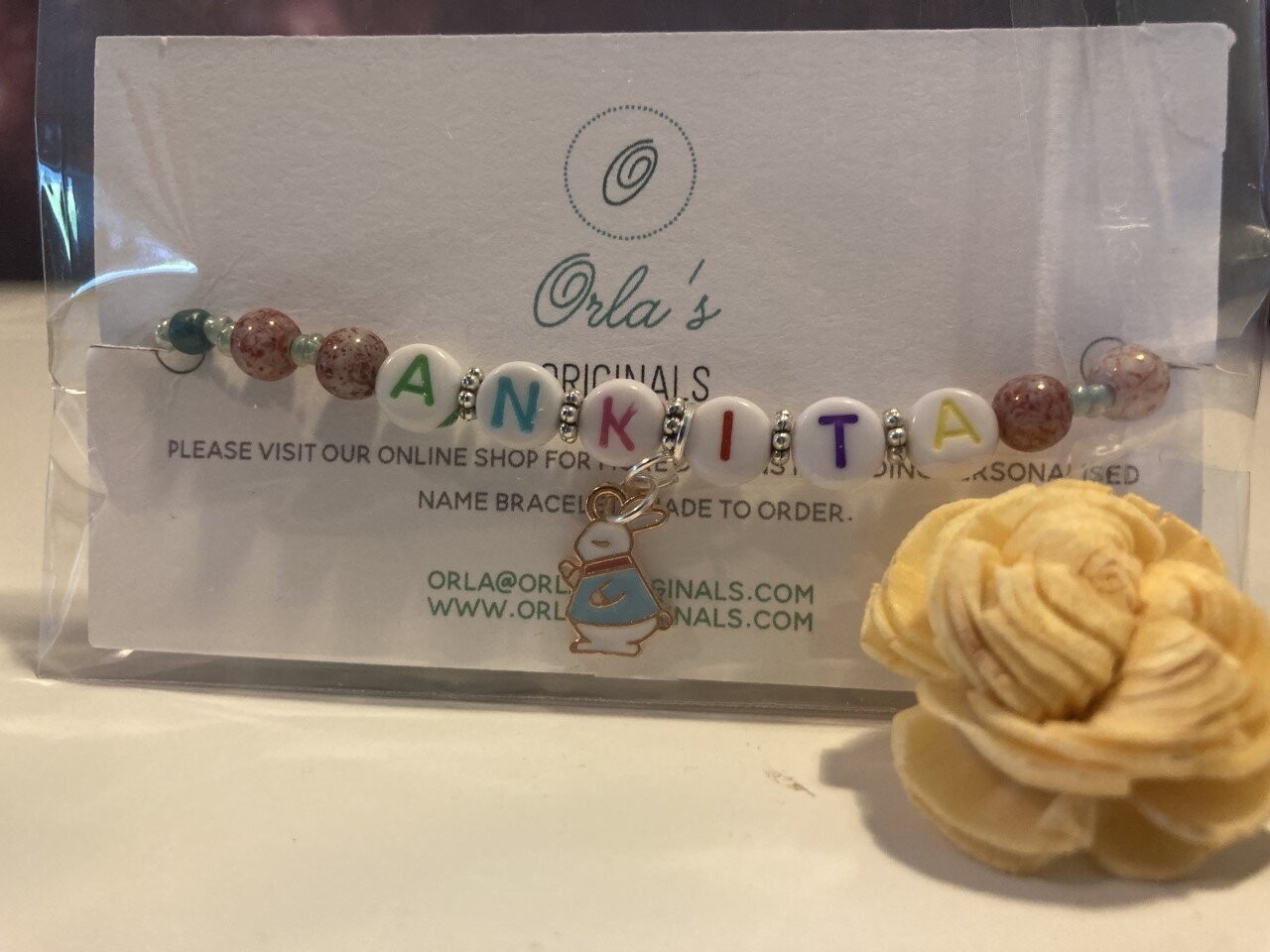 Personalised Message Bracelet