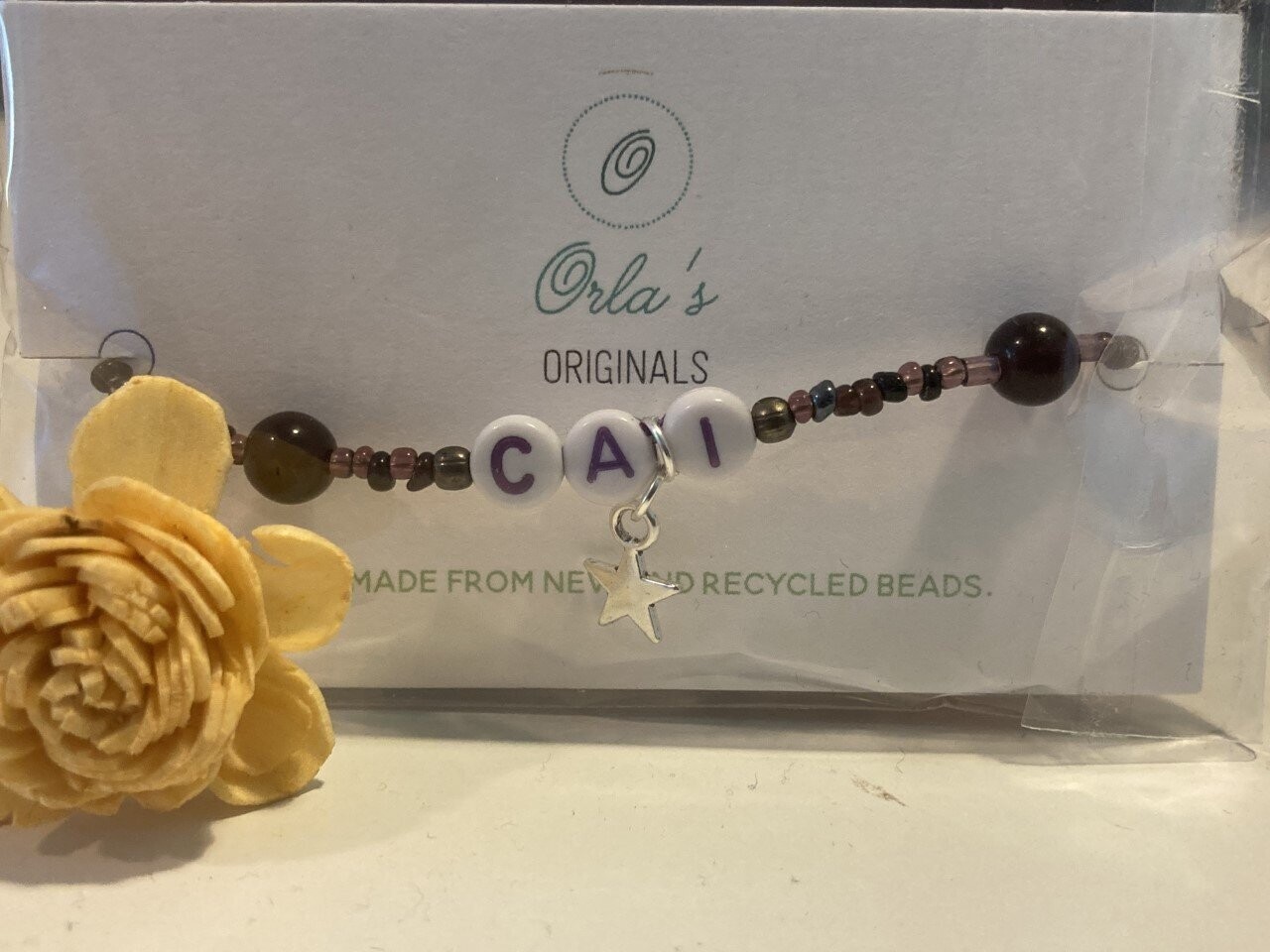 Personalised Message Bracelet