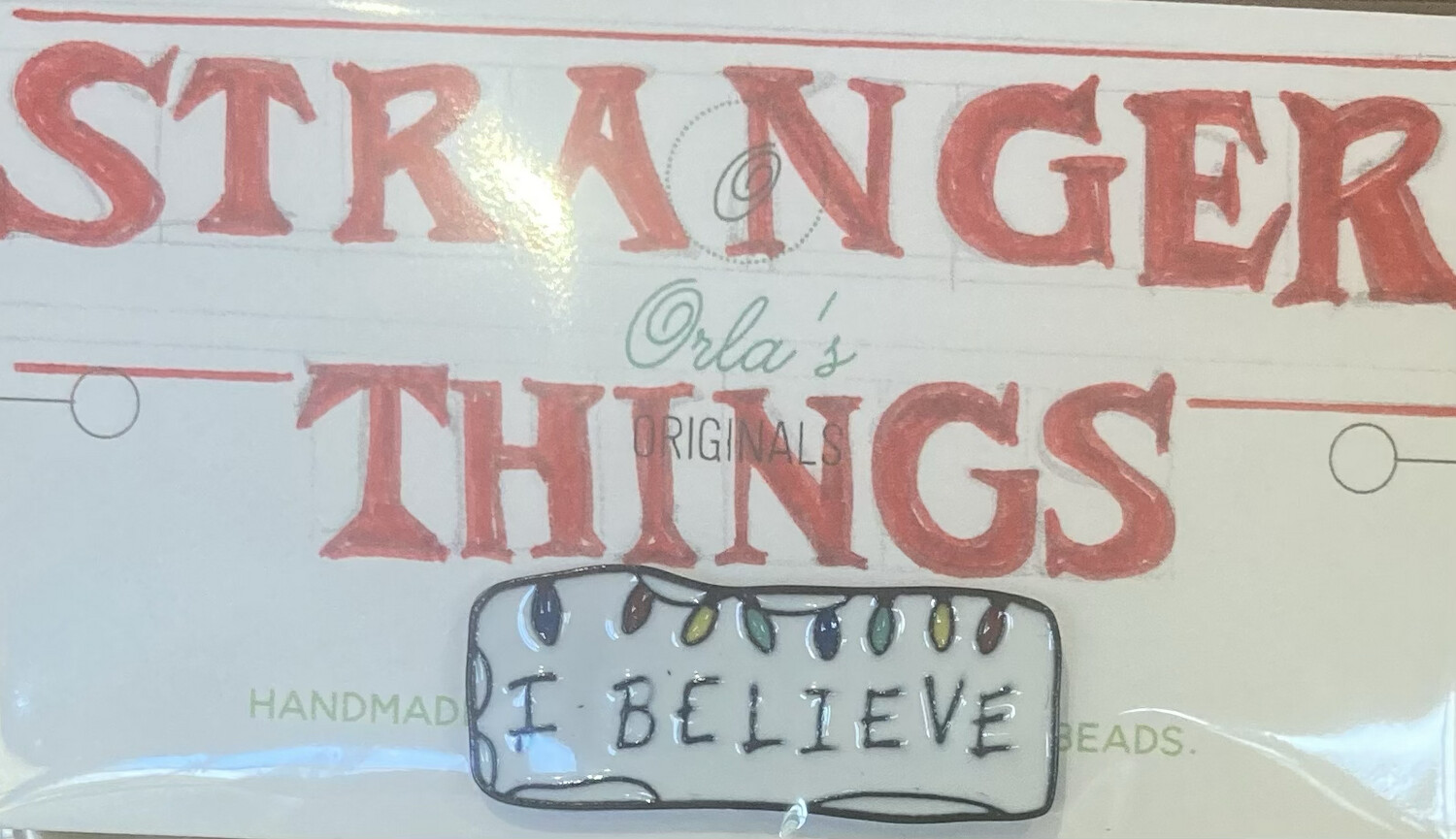I Believe Pin Badge