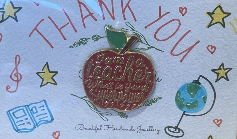 Teacher Pin Badges