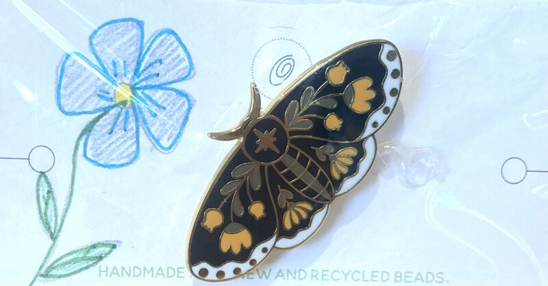 Butterfly Broach (not Pin Badge)
