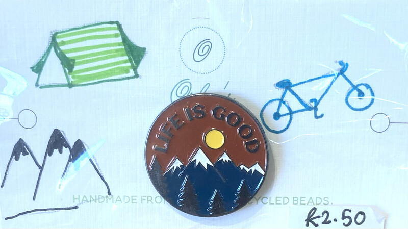 Outdoors/camping Pin Badges