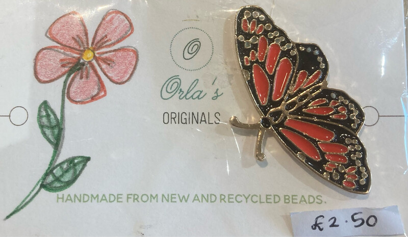 Butterfly Pin badge