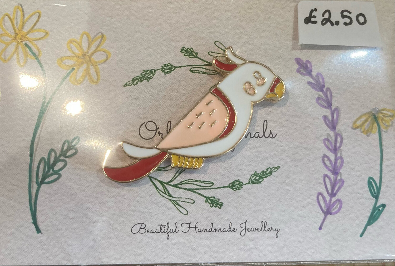 Bird Pin Badges
