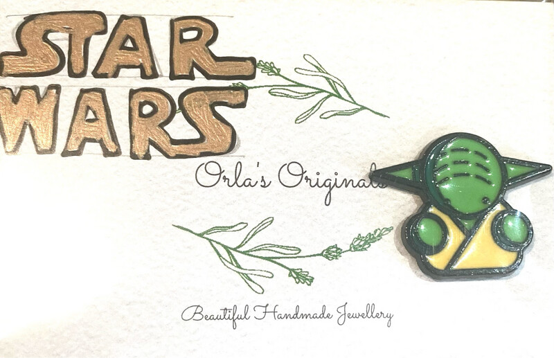 Star Wars- Baby yoda Badge