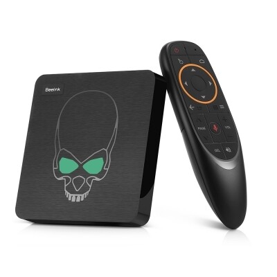 Beelink GT - King Most Power TV Box Amlogic S922X / Android 9.0 / 4GB DDR4 + 64GB ROM / Support 2.4G Voice Remote Control / 4K 60fps / 2.4G + 5.8G WiFi / 1000Mbps / 2 x USB3.0