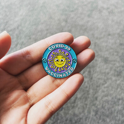 Smiley badge