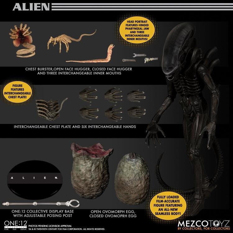 Alien collective mezco one12 