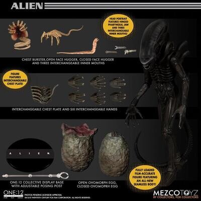 Alien collective mezco one12 