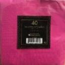 40 SERVIETTE DE TABLE 33 X 33 MAGENTA(D2-1)