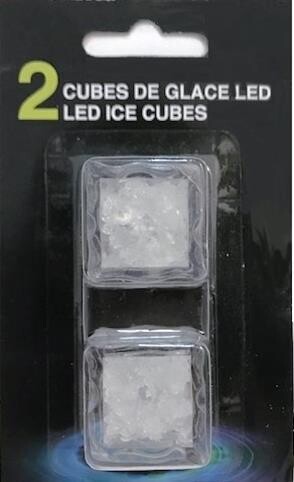 2 CUBE GLACON DEL
