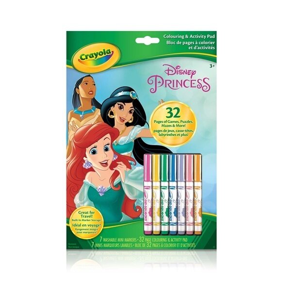 Bloc de page a colorier et d&#39;activité Princesses(E8-6)
