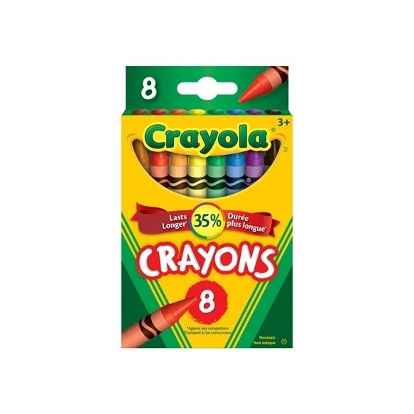 8 crayons de cire (E7-4)