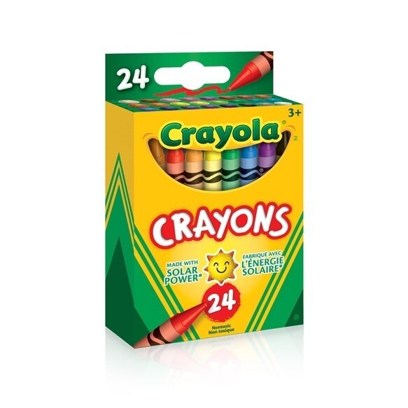 24 crayons de cire (E7-5)