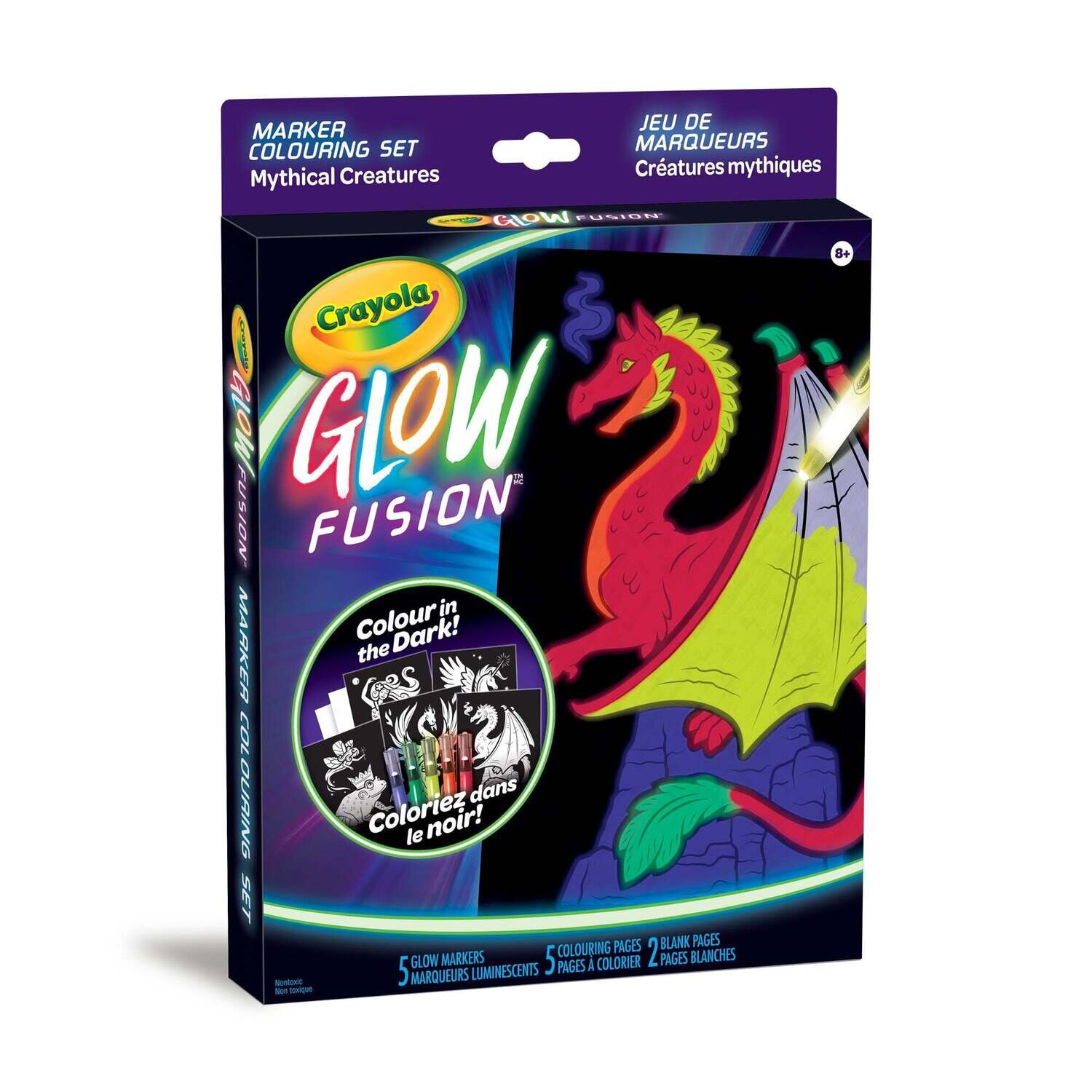Ensemble Glow Fusion Créature mythiques(C8-2)