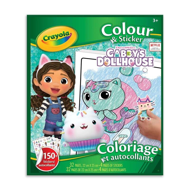 Coloriage et autocollants Gabby&#39;s Dollhouse