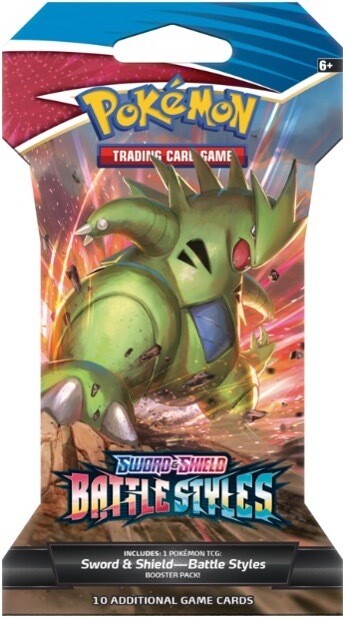 SLEEVED BOOSTER CARTE BATTLE STYLE