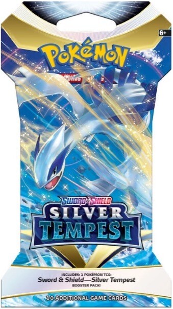 POKEMON SLEEVED BOOSTER CARTE SILVER TEMPEST