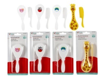 ENSEMBLE BROSSE ET PEIGNE POUR BÉBÉ(B3-5)