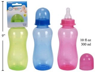 BIBERON AVEC TETINE EN SILICONE(B3-5)