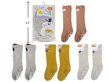 1 PAIRE DE BAS AU GENOUX POUR BÉBÉ(B1-5)