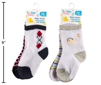 2 PAIRES DE BAS BÉBÉ GARCON(B4-3)