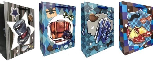 SAC CADEAU HOMME HABIT VESTON JUMBO 12x16 (C9)