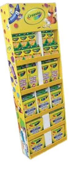 Présentoir rentrée en classes 24 crayons