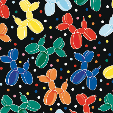 ROULEAU DE PAPIER BALLONS (N1)