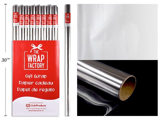 ROULEAU PAPIER CELLO TRANSPARENT 30X60 (PRESENTOIR) (XM)(M)