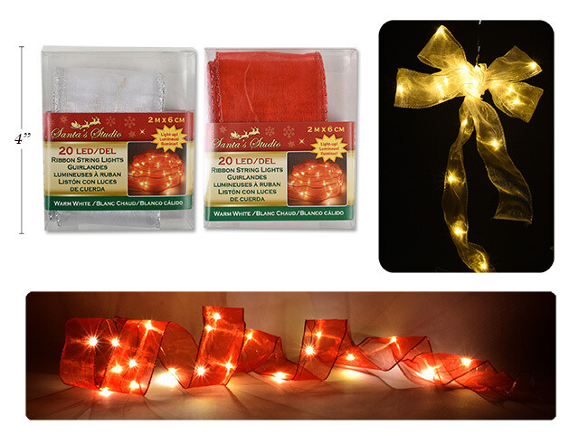 GUIRLANDE LUMINEUSE A RUBAN 2M (XM)(G2)