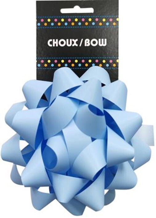 CHOUX ÉTOILE MAT BLEU BEBE (D9-6)